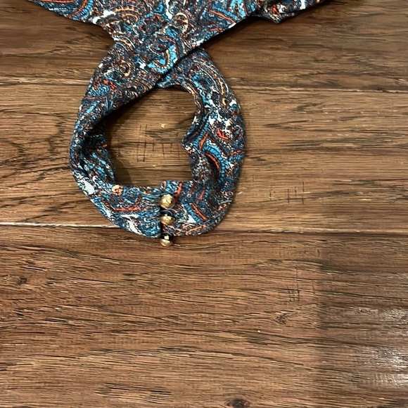 Michael Kors Halter Top in Sangria Size L - Picture 3 of 7